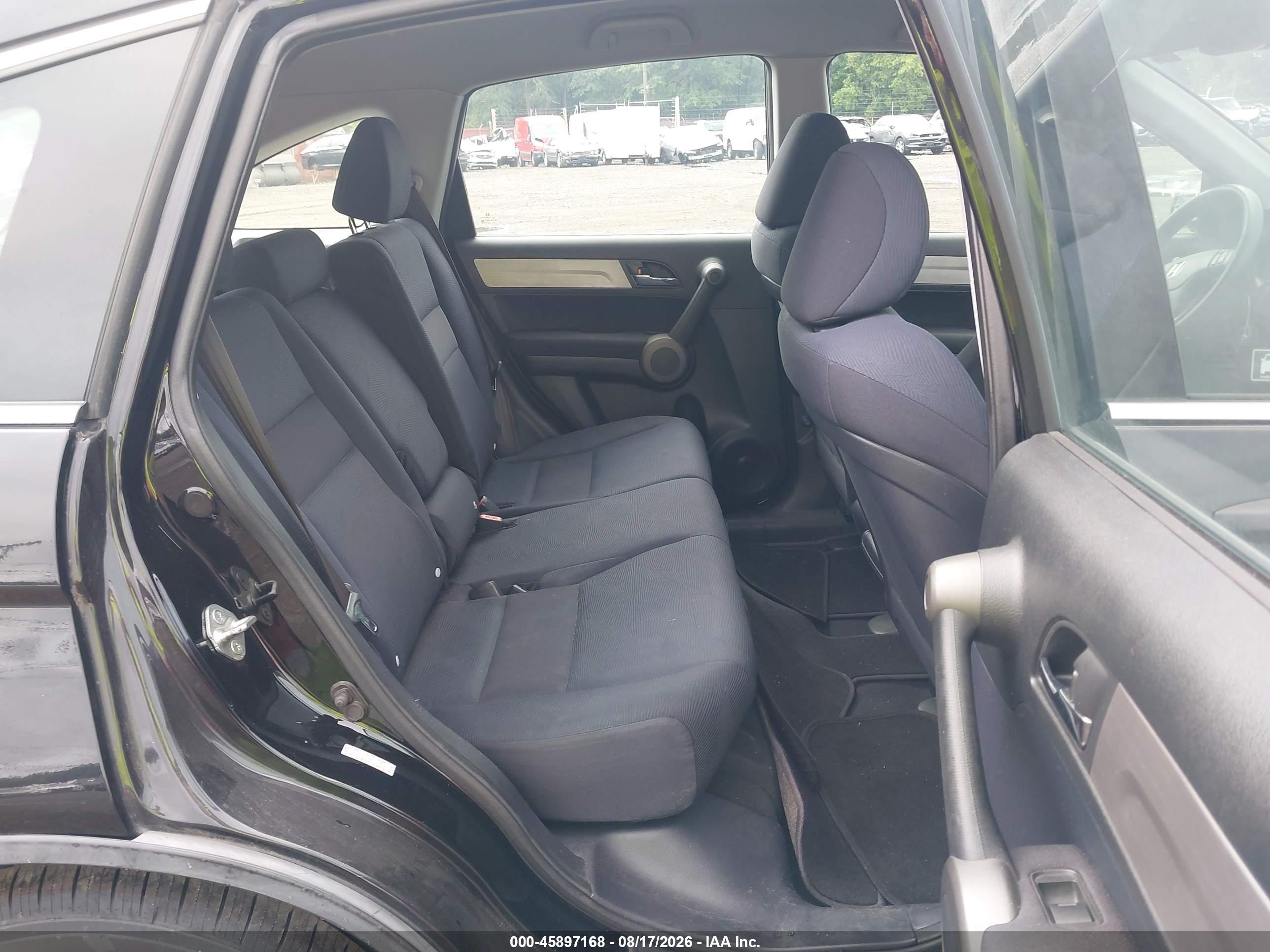 2010 Honda Cr-v Lx Black vin: 5J6RE4H34AL070920