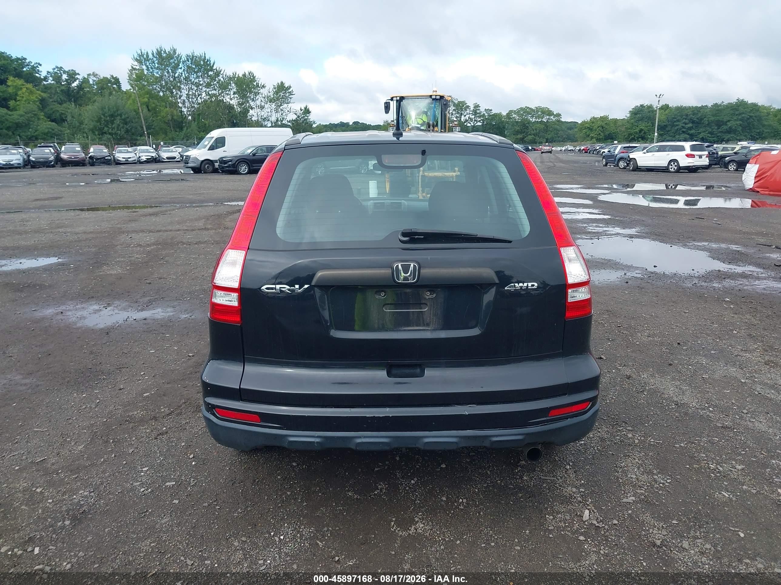2010 Honda Cr-v Lx Black vin: 5J6RE4H34AL070920