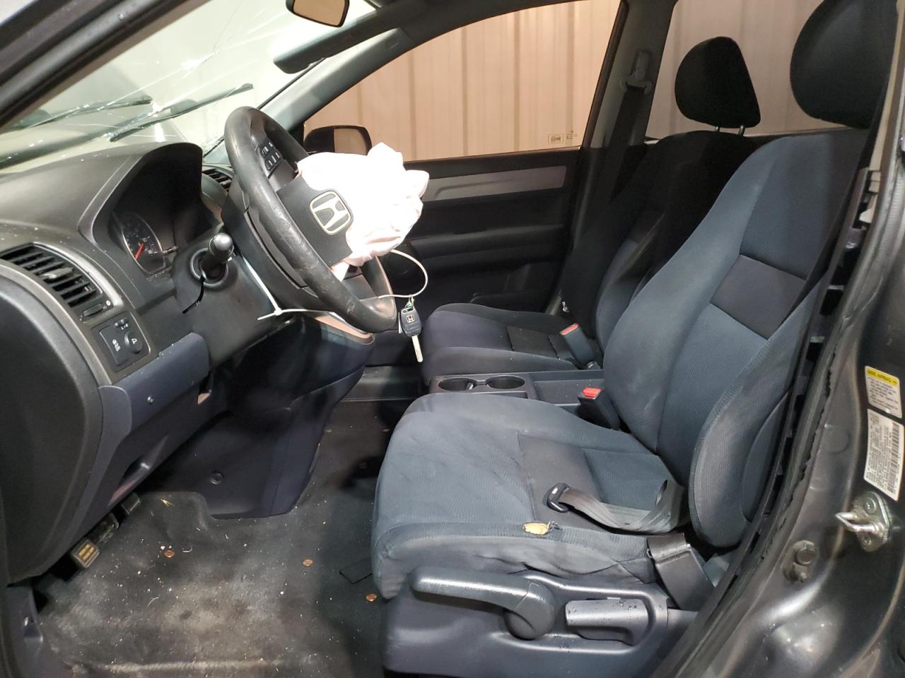 2010 Honda Cr-v Lx Silver vin: 5J6RE4H34AL071193 Damage: Steering Wheel, Worn, Replacement Required