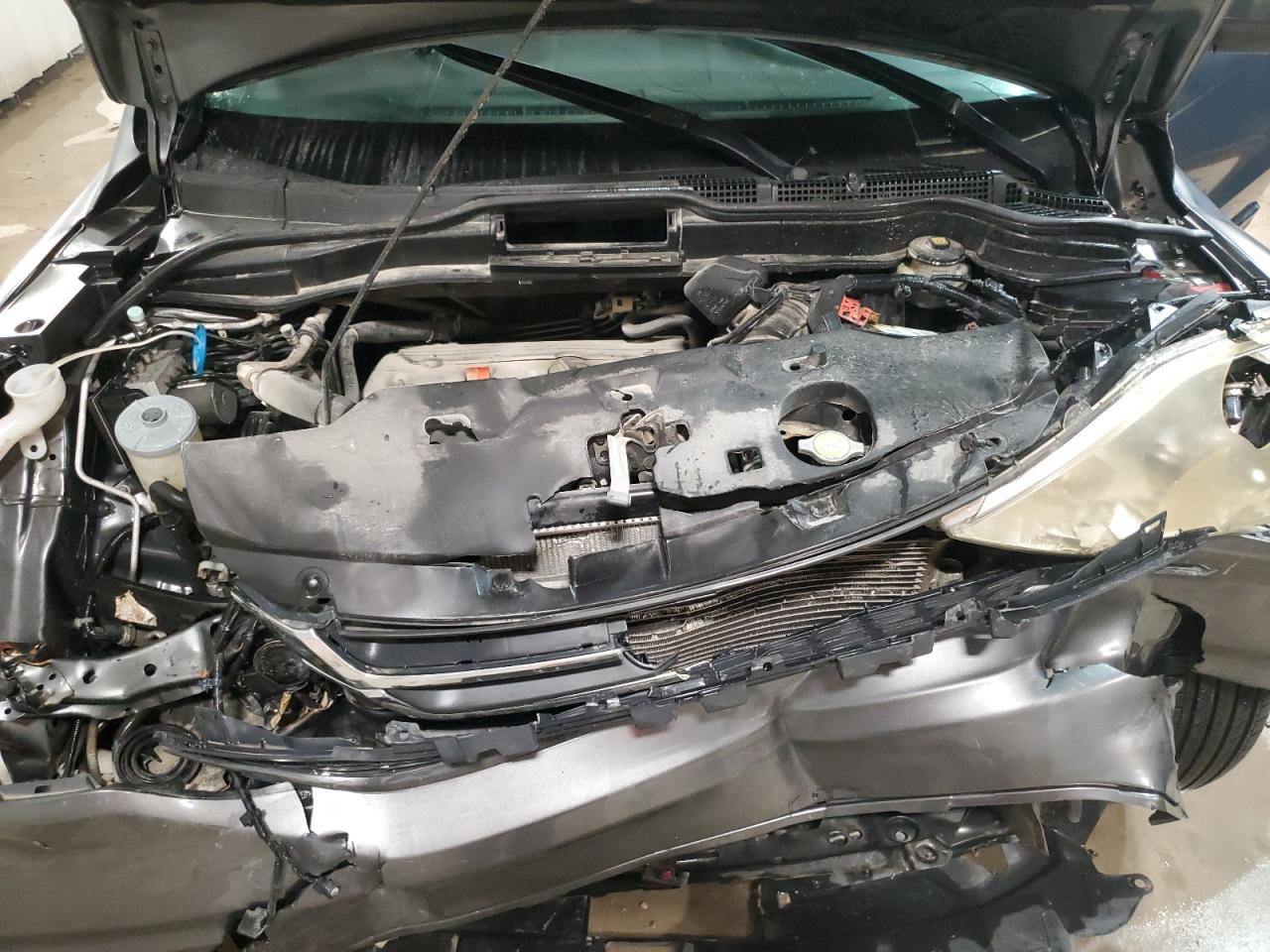2010 Honda Cr-v Lx Silver vin: 5J6RE4H34AL071193 Damage: Front Bumper Reinforcement, Bent, > 12 Inches