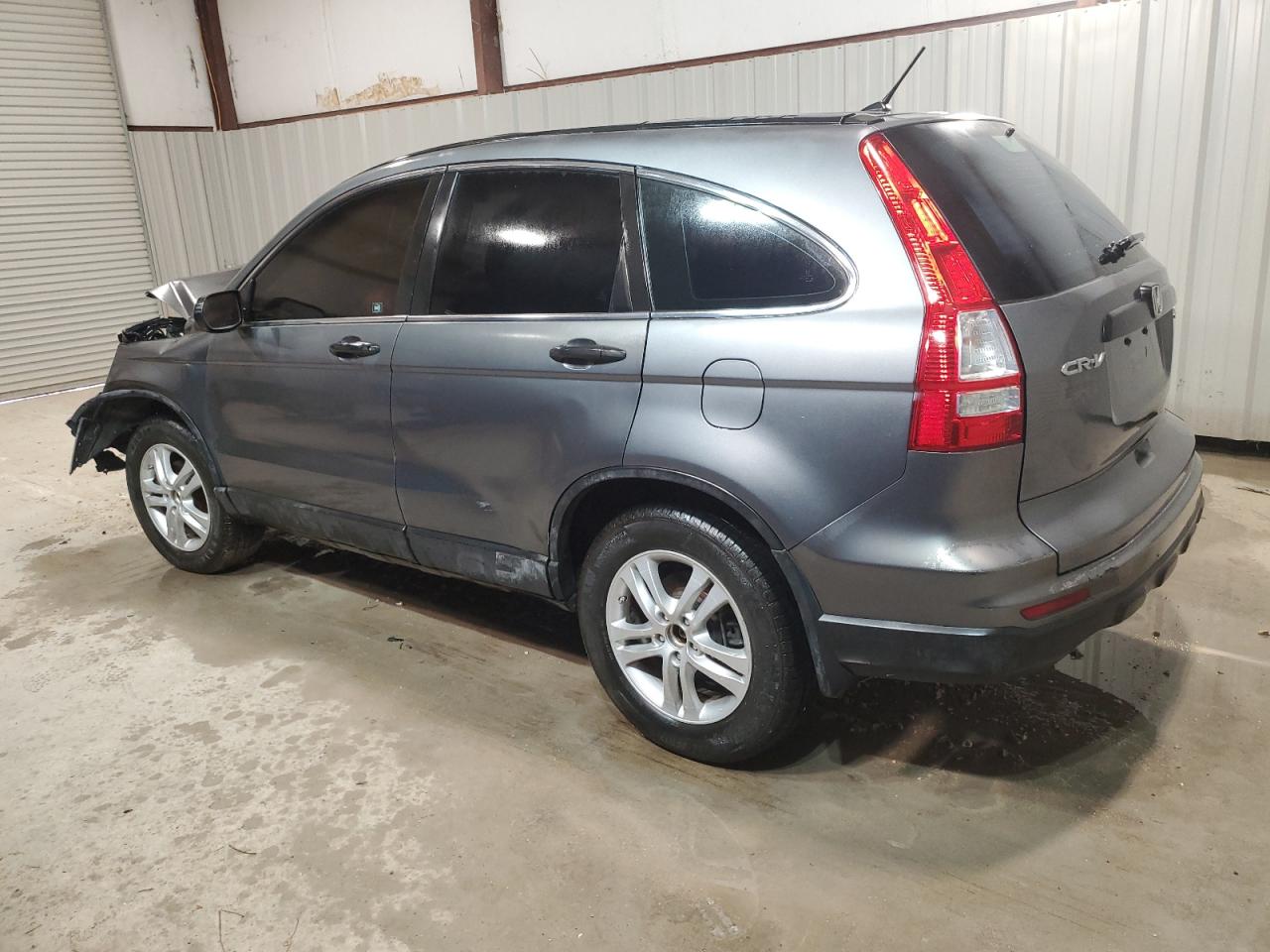 2010 Honda Cr-v Lx Silver vin: 5J6RE4H34AL071193 Damage: Left Rear Door, Dent(S) W/ Paint Dmg, 4 To 5 Inches