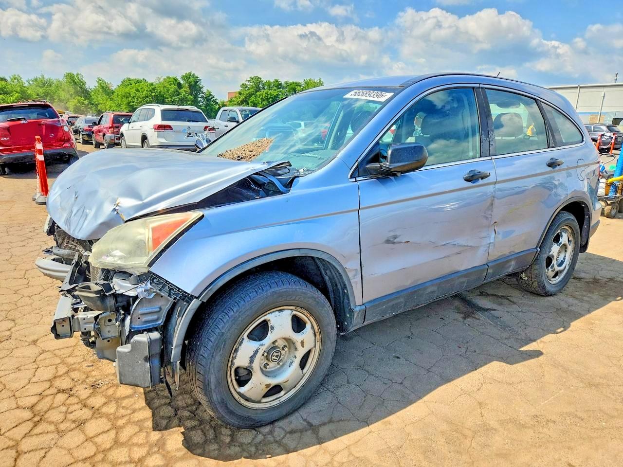 2010 Honda Cr-v Lx Silver vin: 5J6RE4H34AL080895