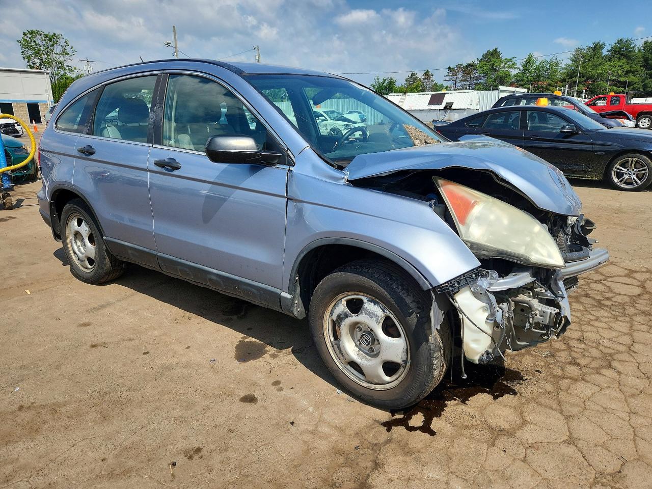 2010 Honda Cr-v Lx Silver vin: 5J6RE4H34AL080895