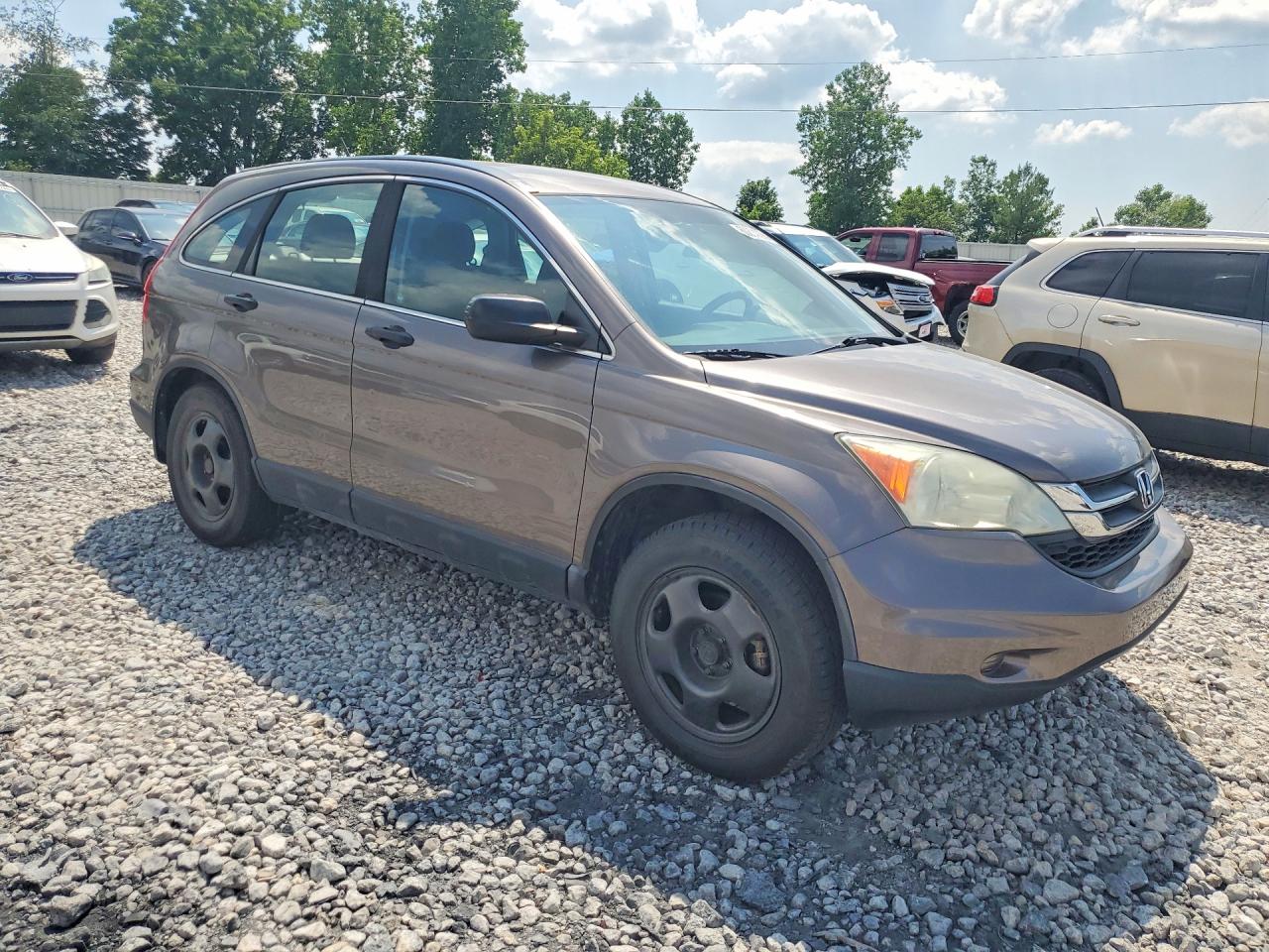 2010 Honda Cr-v Lx Gray vin: 5J6RE4H34AL081657