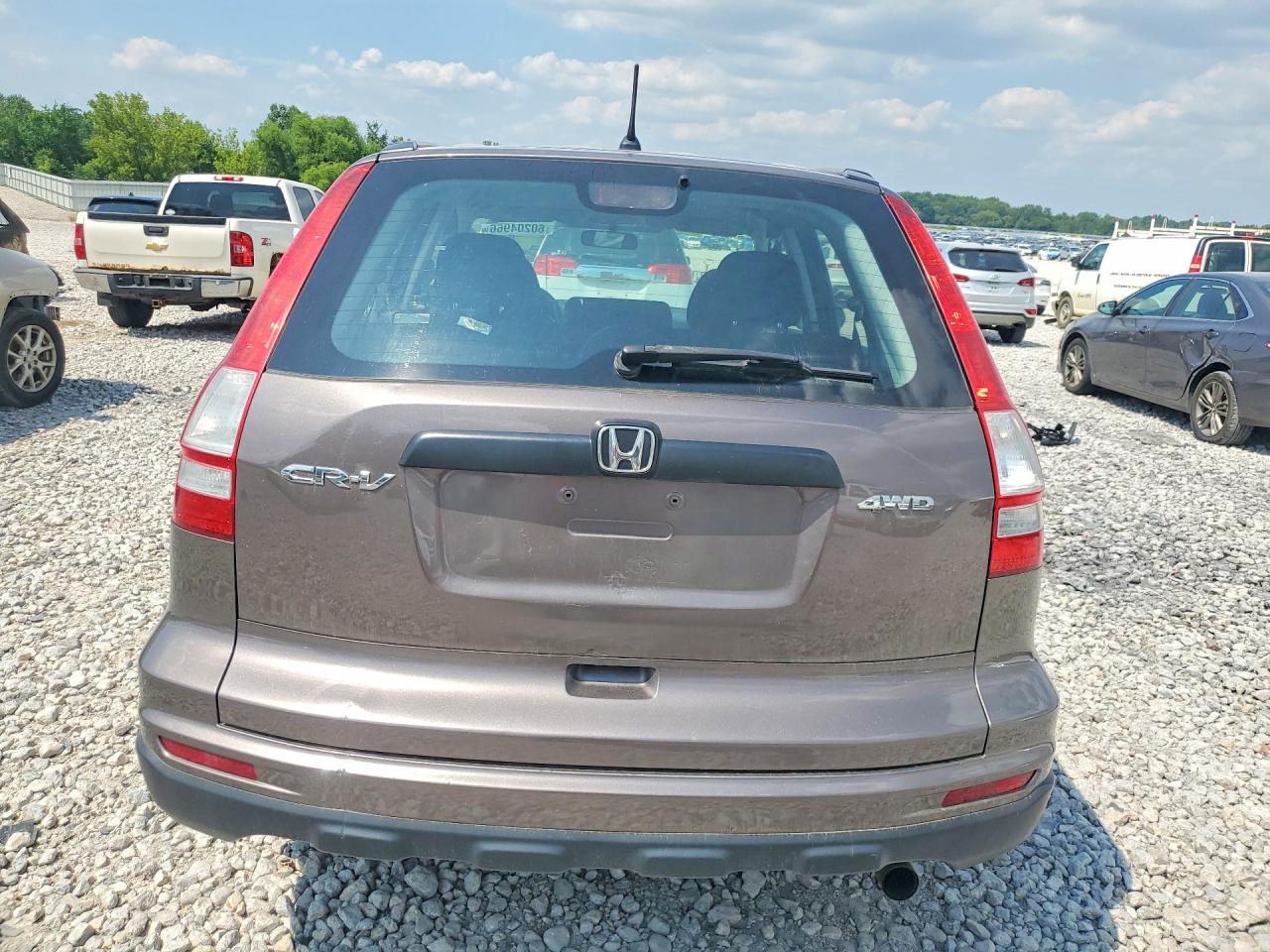 2010 Honda Cr-v Lx Gray vin: 5J6RE4H34AL081657