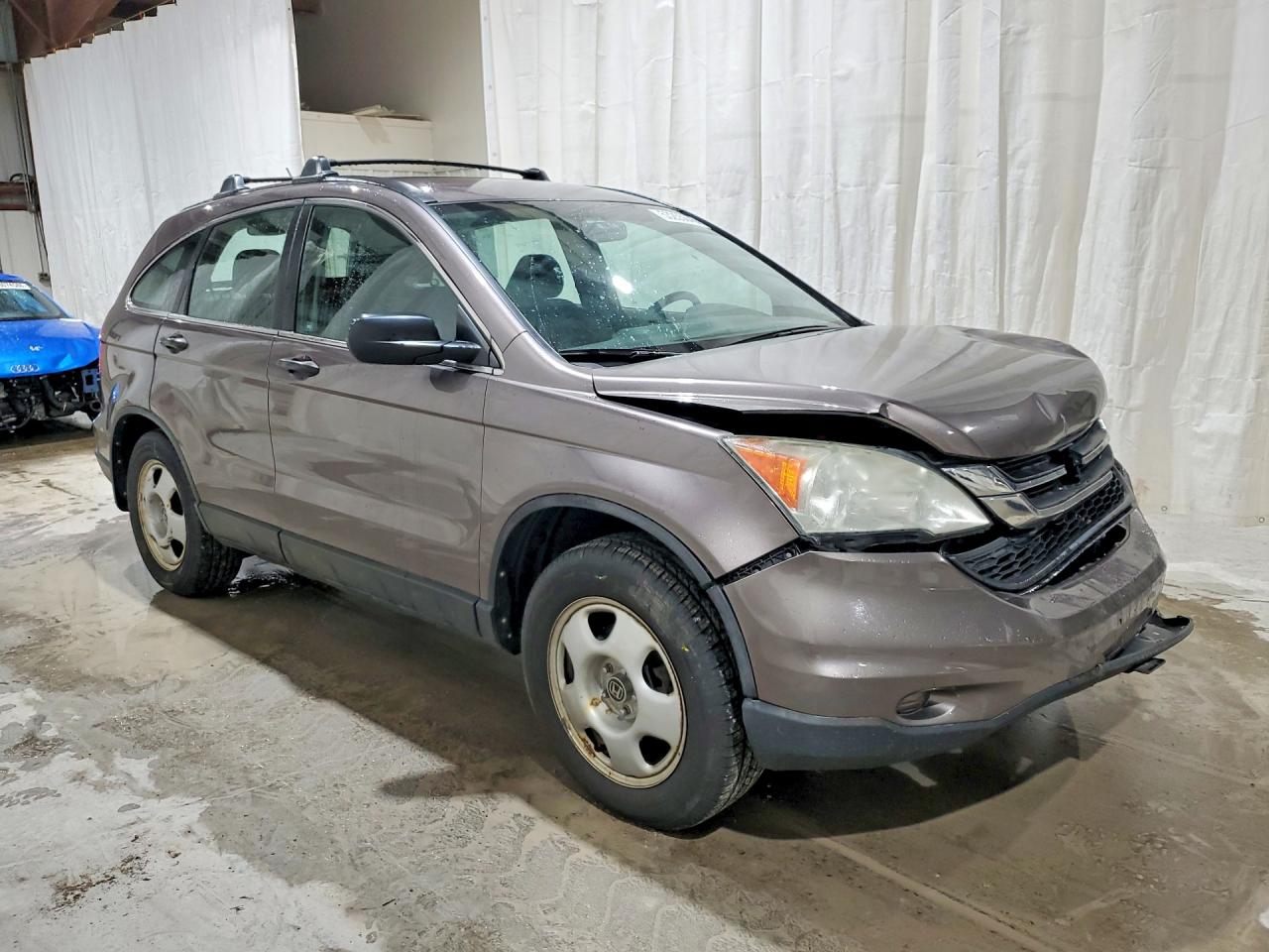 2010 Honda Cr-v Lx Gray vin: 5J6RE4H34AL088172