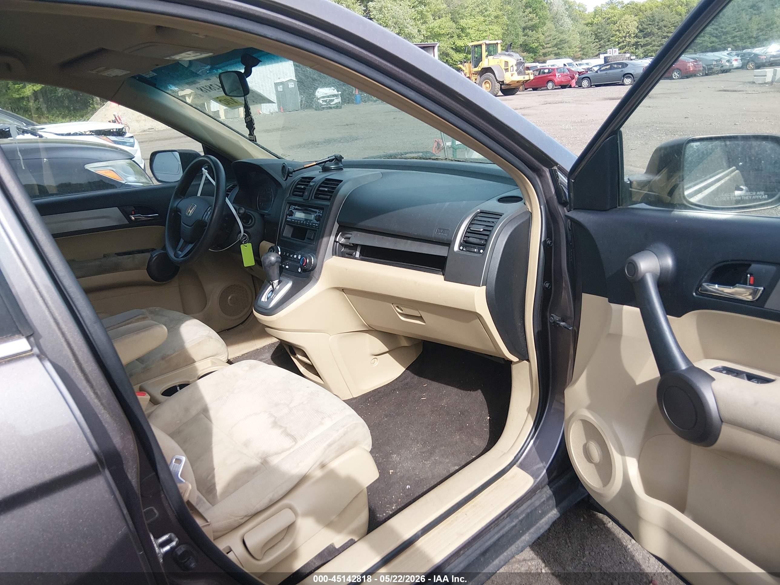 2010 Honda Cr-v Lx Gray vin: 5J6RE4H34AL088835