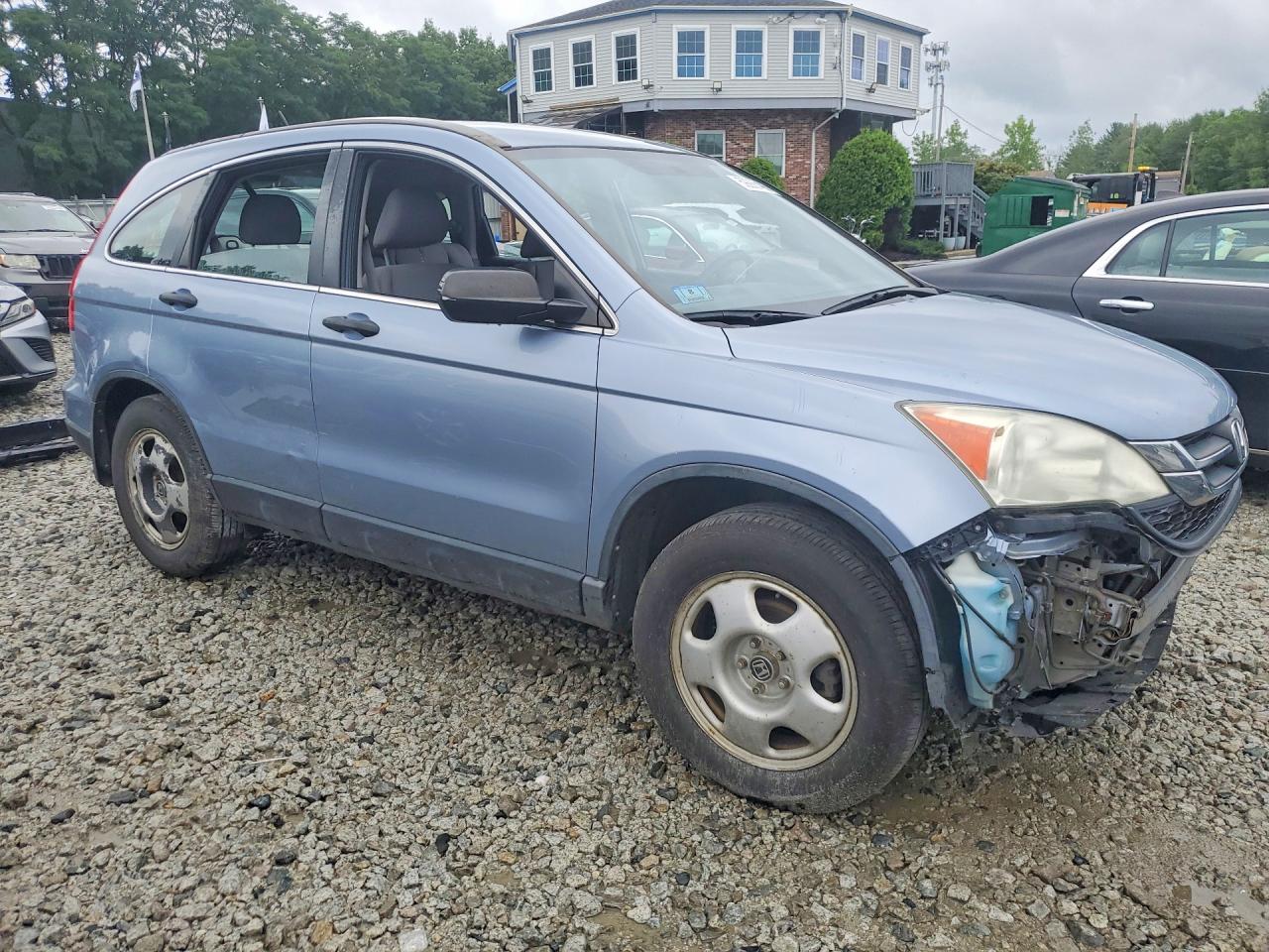 2010 Honda Cr-v Lx Blue vin: 5J6RE4H34AL090486