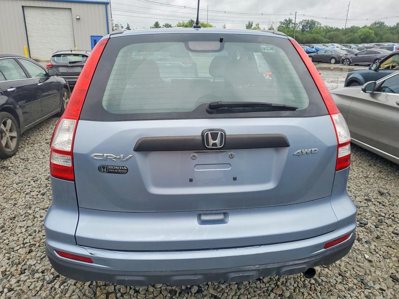 2010 Honda Cr-v Lx Blue vin: 5J6RE4H34AL090486