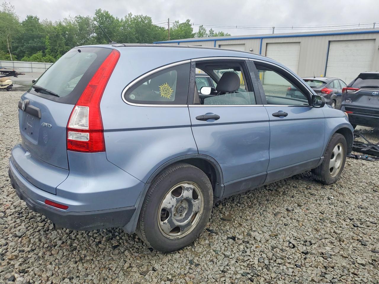 2010 Honda Cr-v Lx Blue vin: 5J6RE4H34AL090486