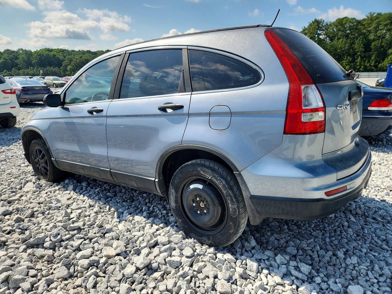 2011 Honda Cr-v Lx Blue vin: 5J6RE4H34BL035747