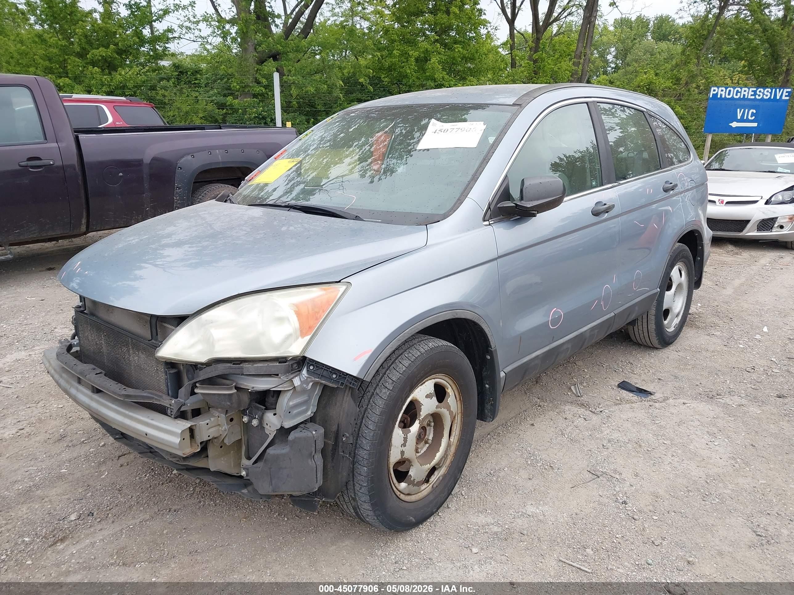 2011 Honda Cr-v Lx Синий vin: 5J6RE4H34BL042813