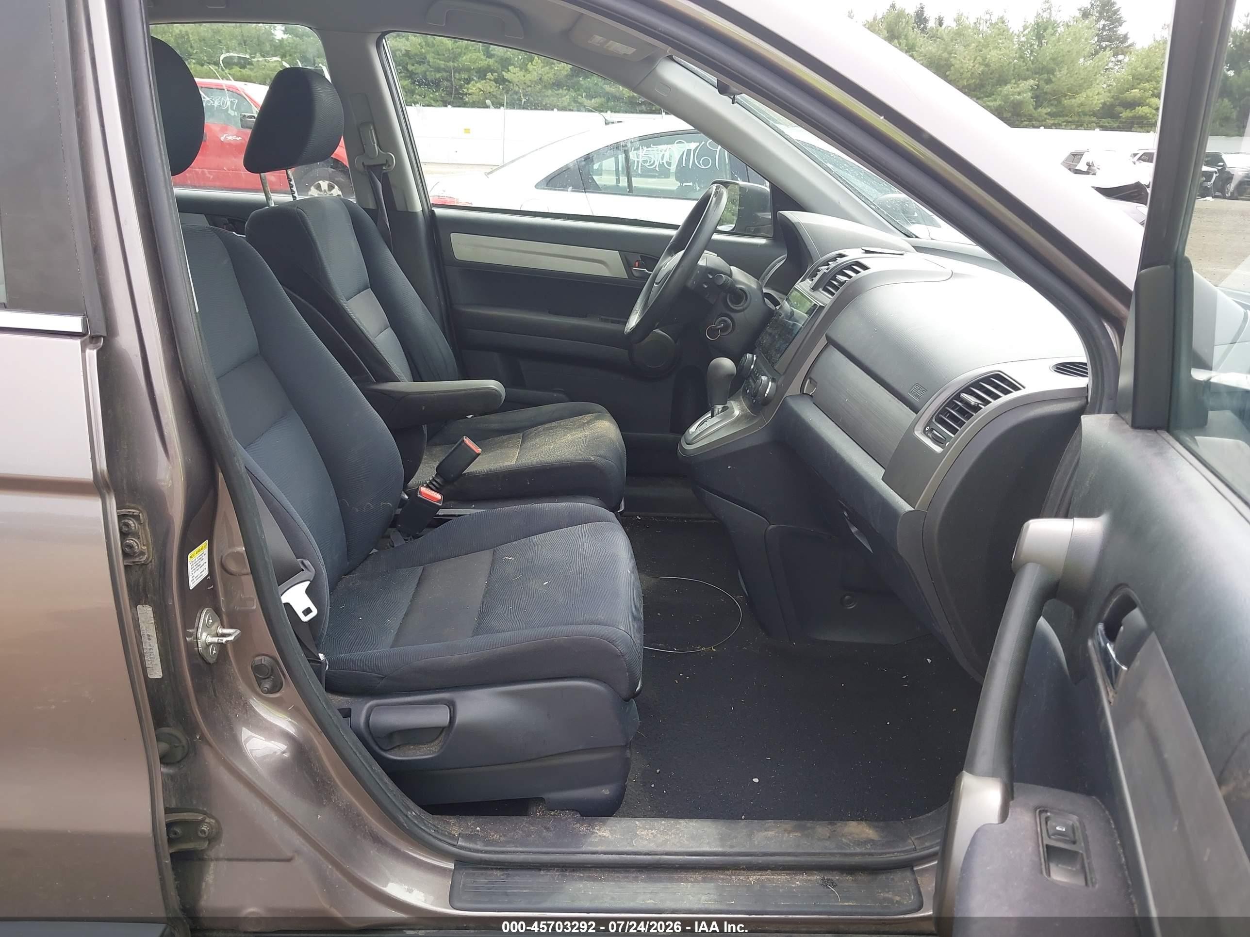2011 Honda Cr-v Lx Gray vin: 5J6RE4H34BL050250