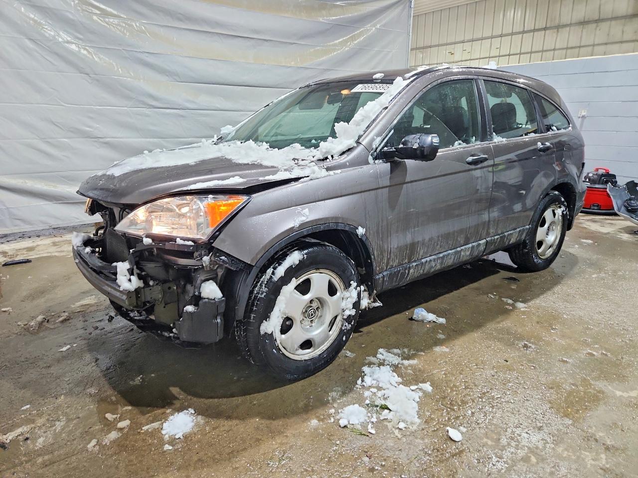2011 Honda Cr-v Lx Серый vin: 5J6RE4H34BL101634