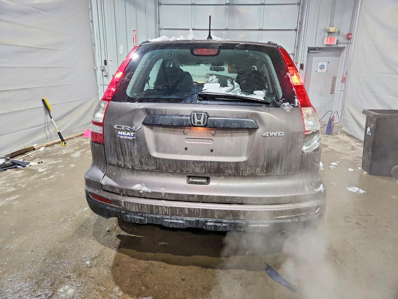 2011 Honda Cr-v Lx Серый vin: 5J6RE4H34BL101634