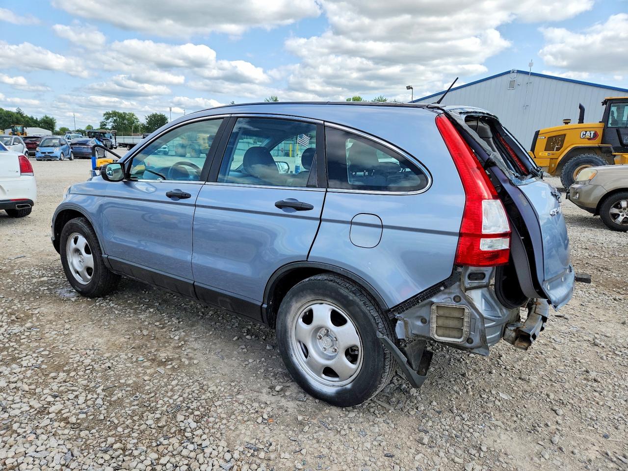 2010 Honda Cr-v Lx Blue vin: 5J6RE4H35AL034119