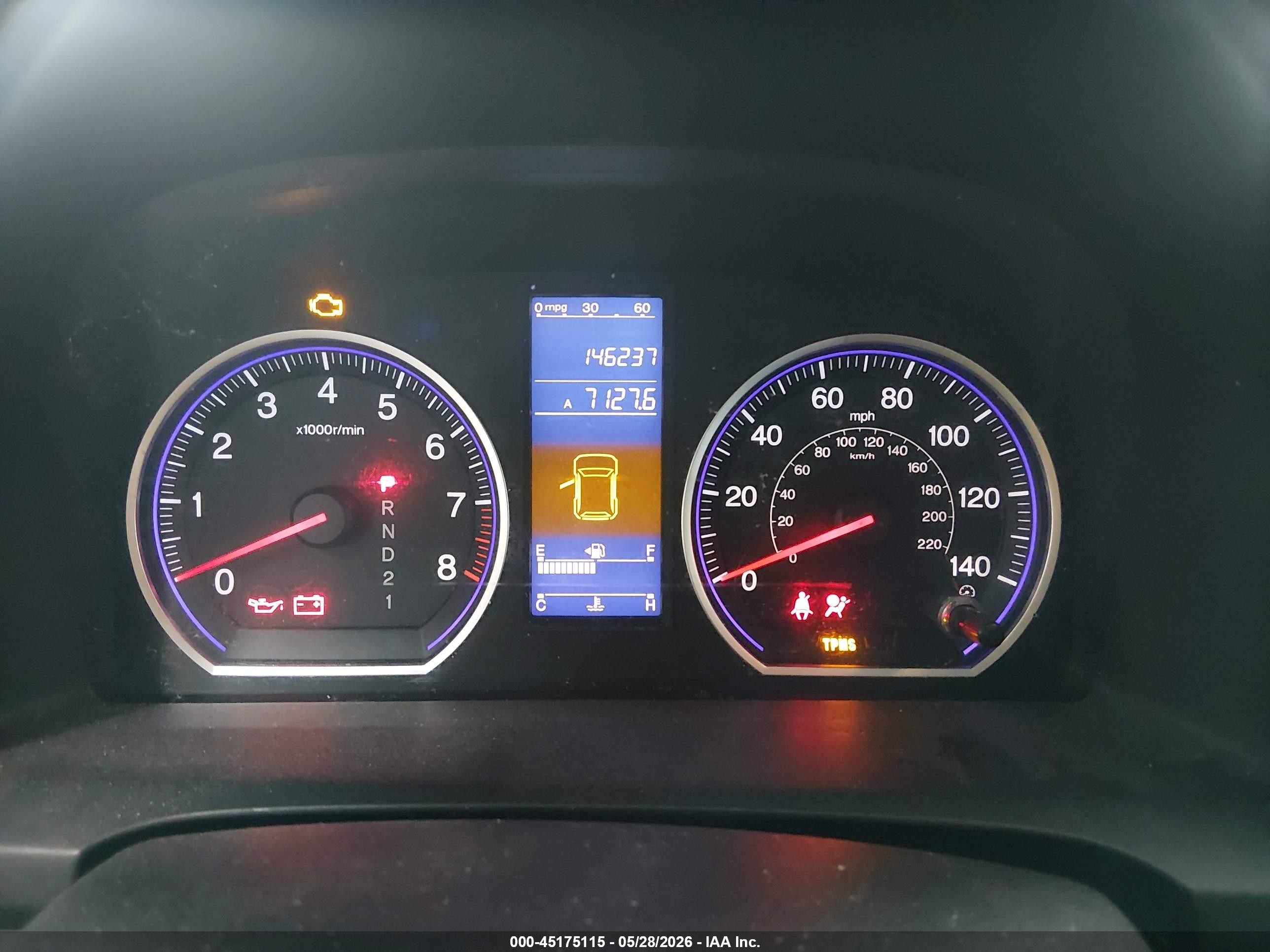 2010 Honda Cr-v Lx Серый vin: 5J6RE4H35AL050210