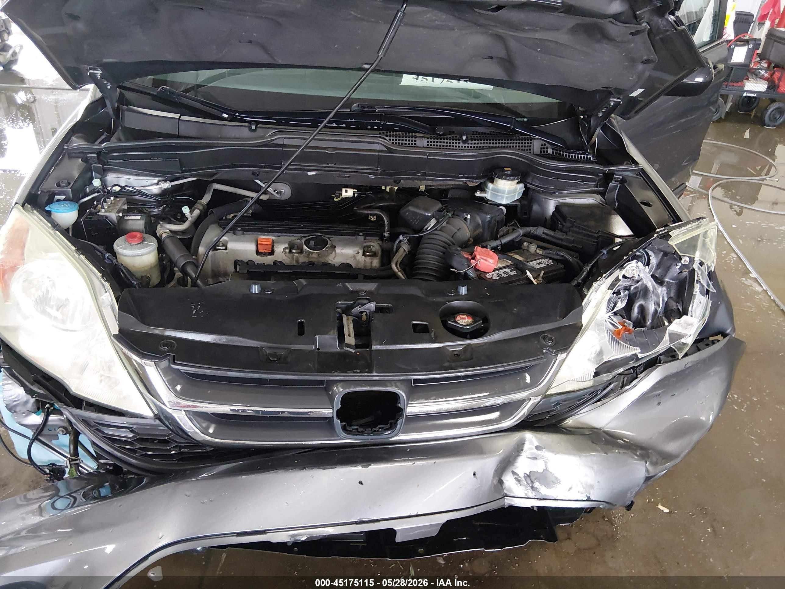 2010 Honda Cr-v Lx Серый vin: 5J6RE4H35AL050210