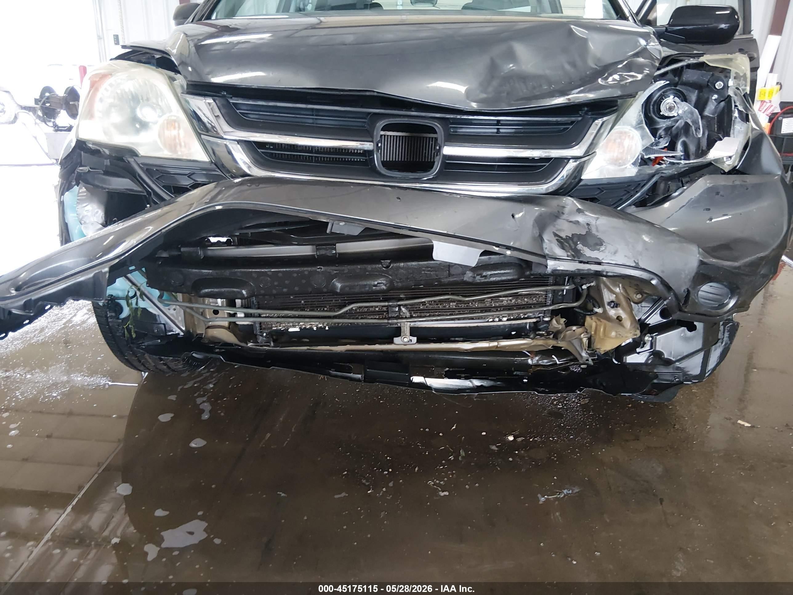2010 Honda Cr-v Lx Серый vin: 5J6RE4H35AL050210