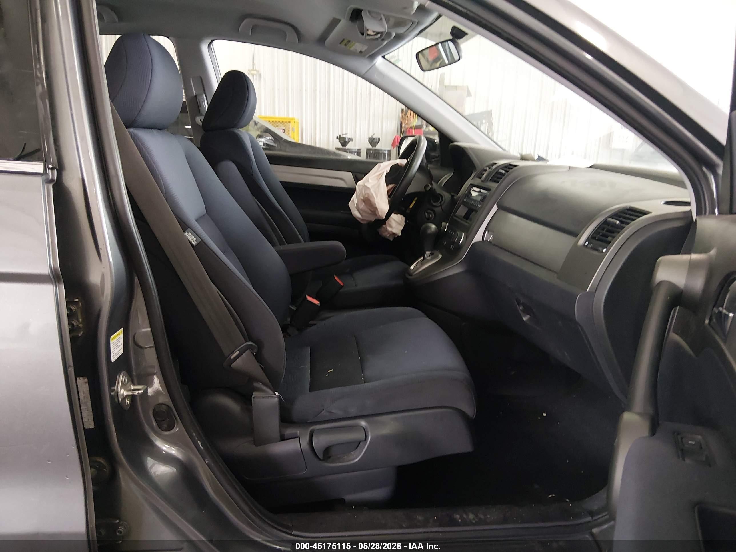 2010 Honda Cr-v Lx Серый vin: 5J6RE4H35AL050210