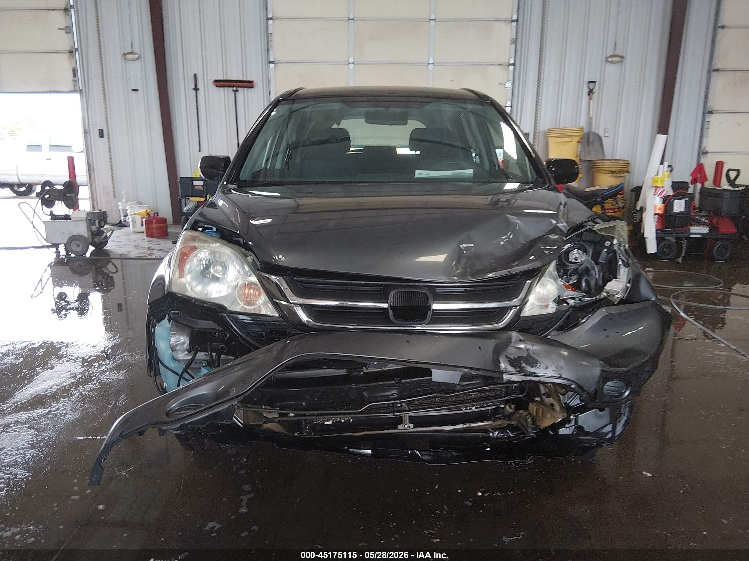 2010 Honda Cr-v Lx Серый vin: 5J6RE4H35AL050210