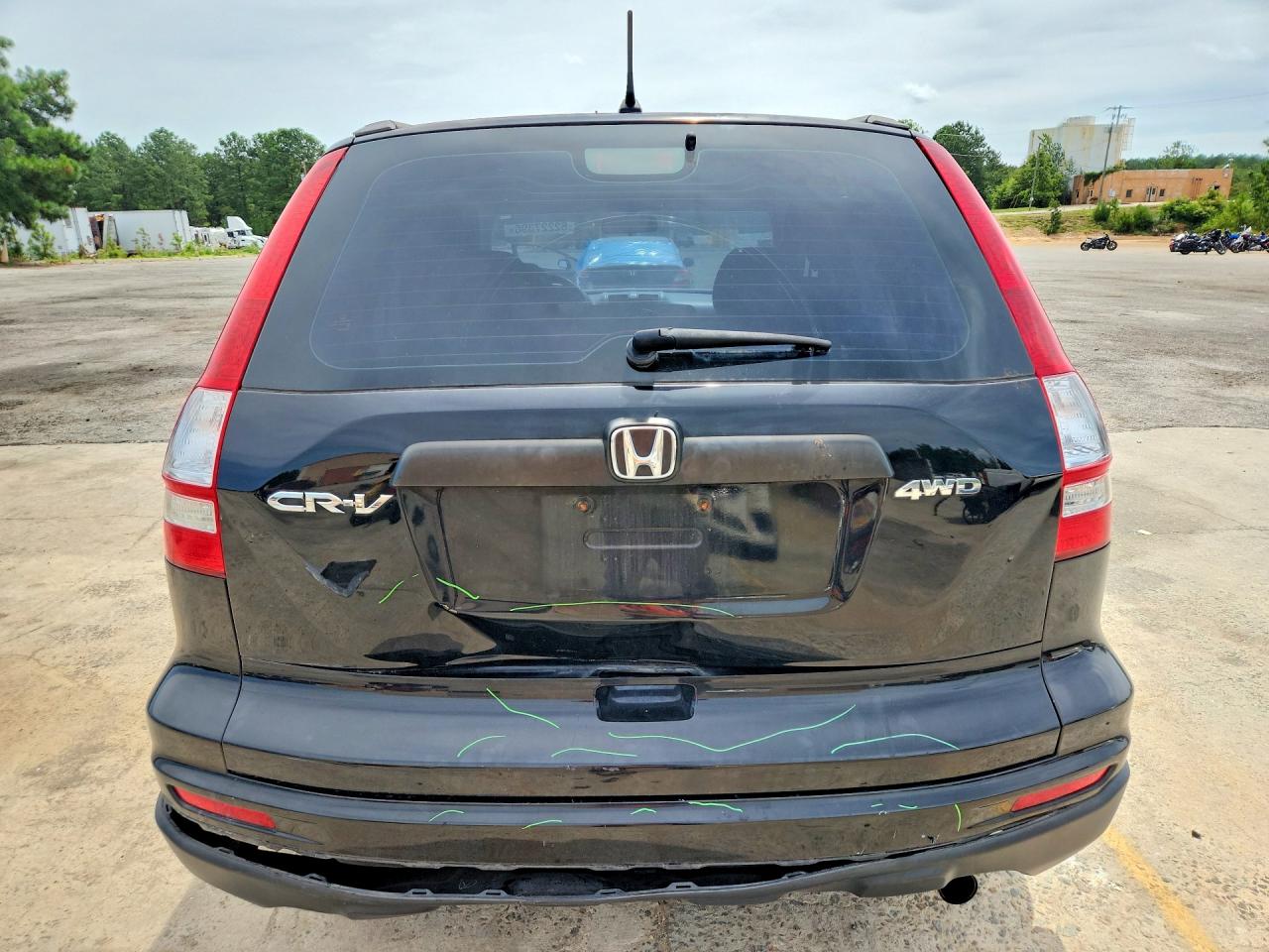 2010 Honda Cr-v Lx Black vin: 5J6RE4H35AL075785