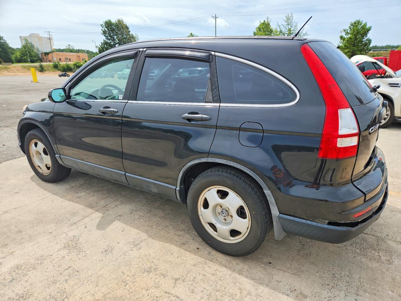 2010 Honda Cr-v Lx Black vin: 5J6RE4H35AL075785