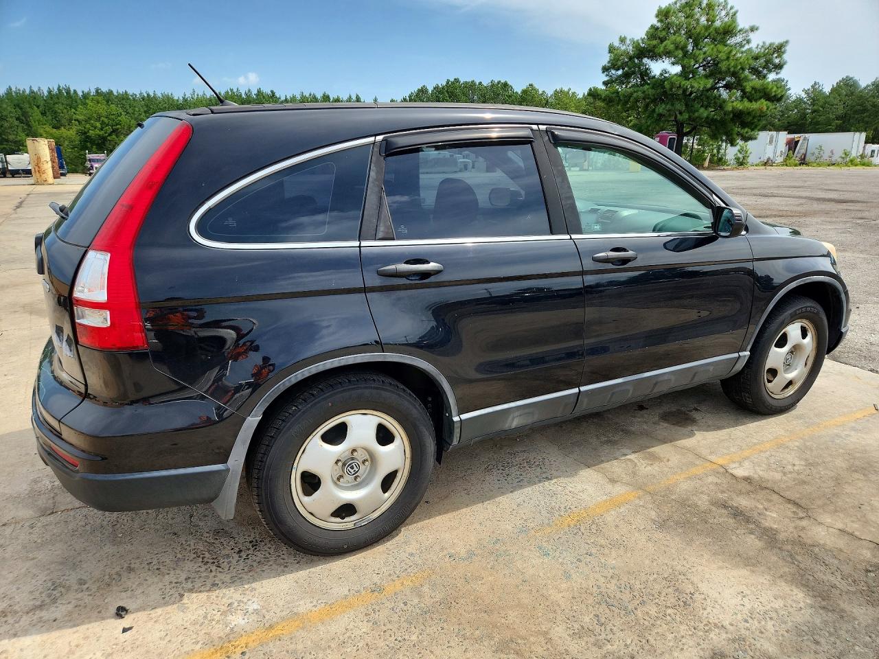 2010 Honda Cr-v Lx Black vin: 5J6RE4H35AL075785