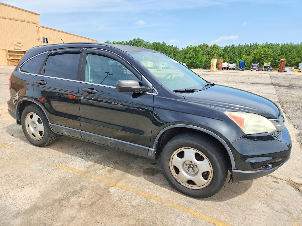 2010 Honda Cr-v Lx Black vin: 5J6RE4H35AL075785