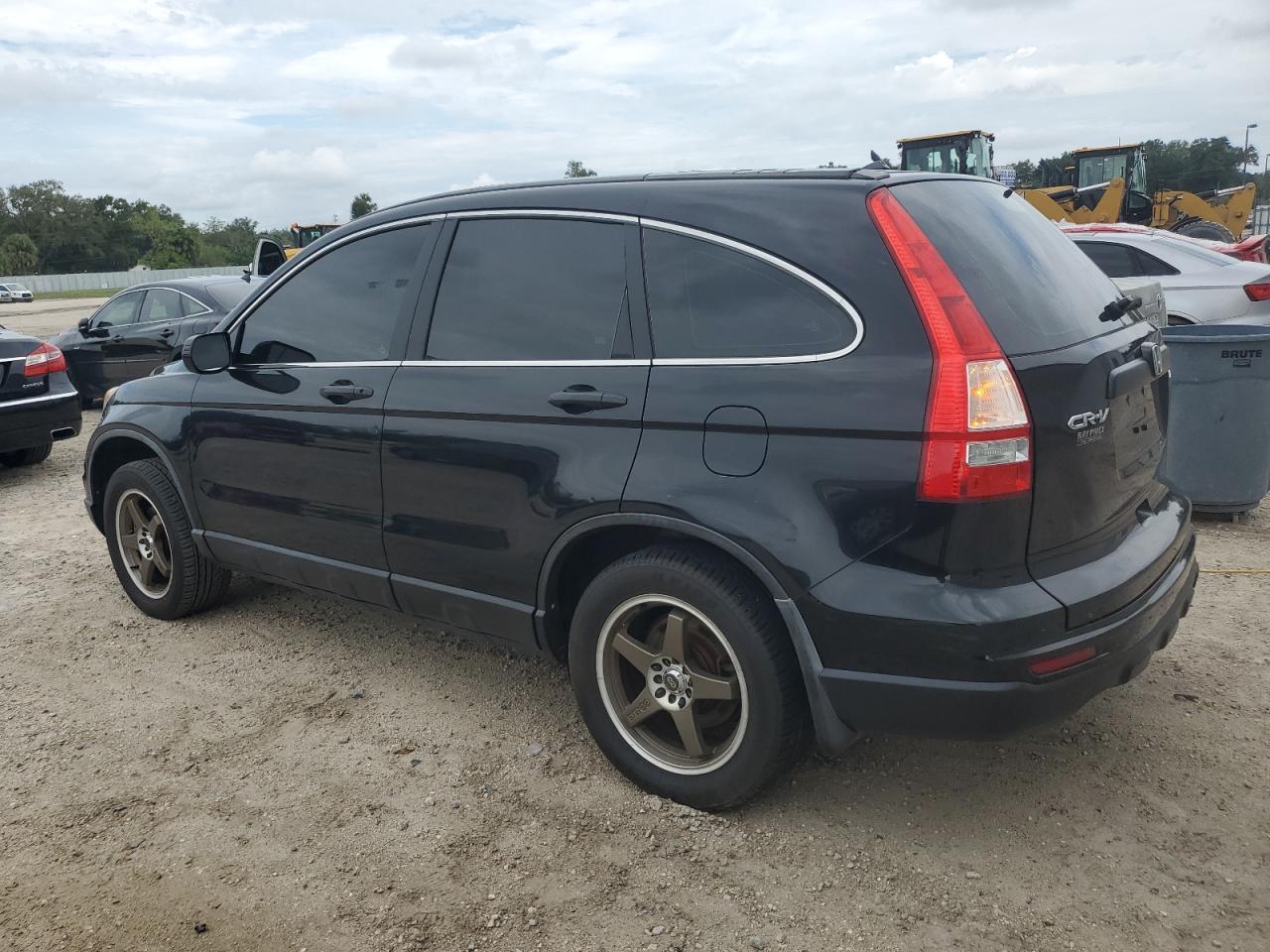 2011 Honda Cr-v Lx Black vin: 5J6RE4H35BL058874