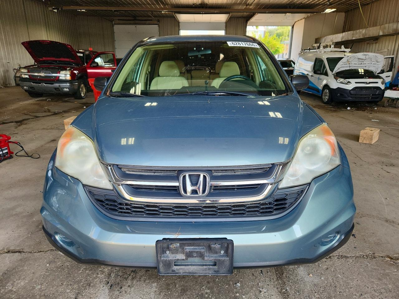2011 Honda Cr-v Lx Gray vin: 5J6RE4H35BL062617