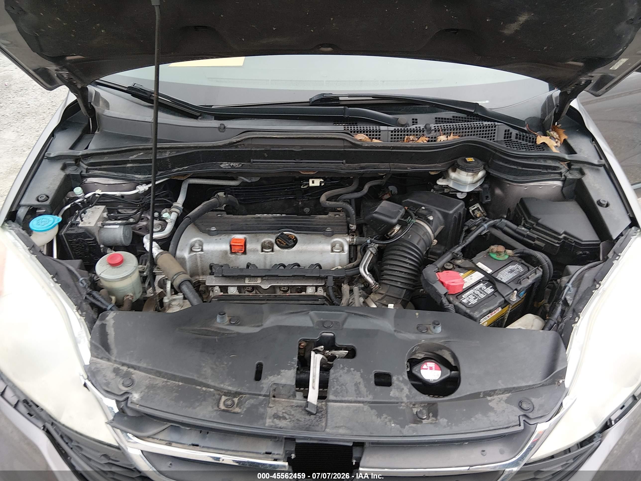 2011 Honda Cr-v Lx Gray vin: 5J6RE4H35BL078588