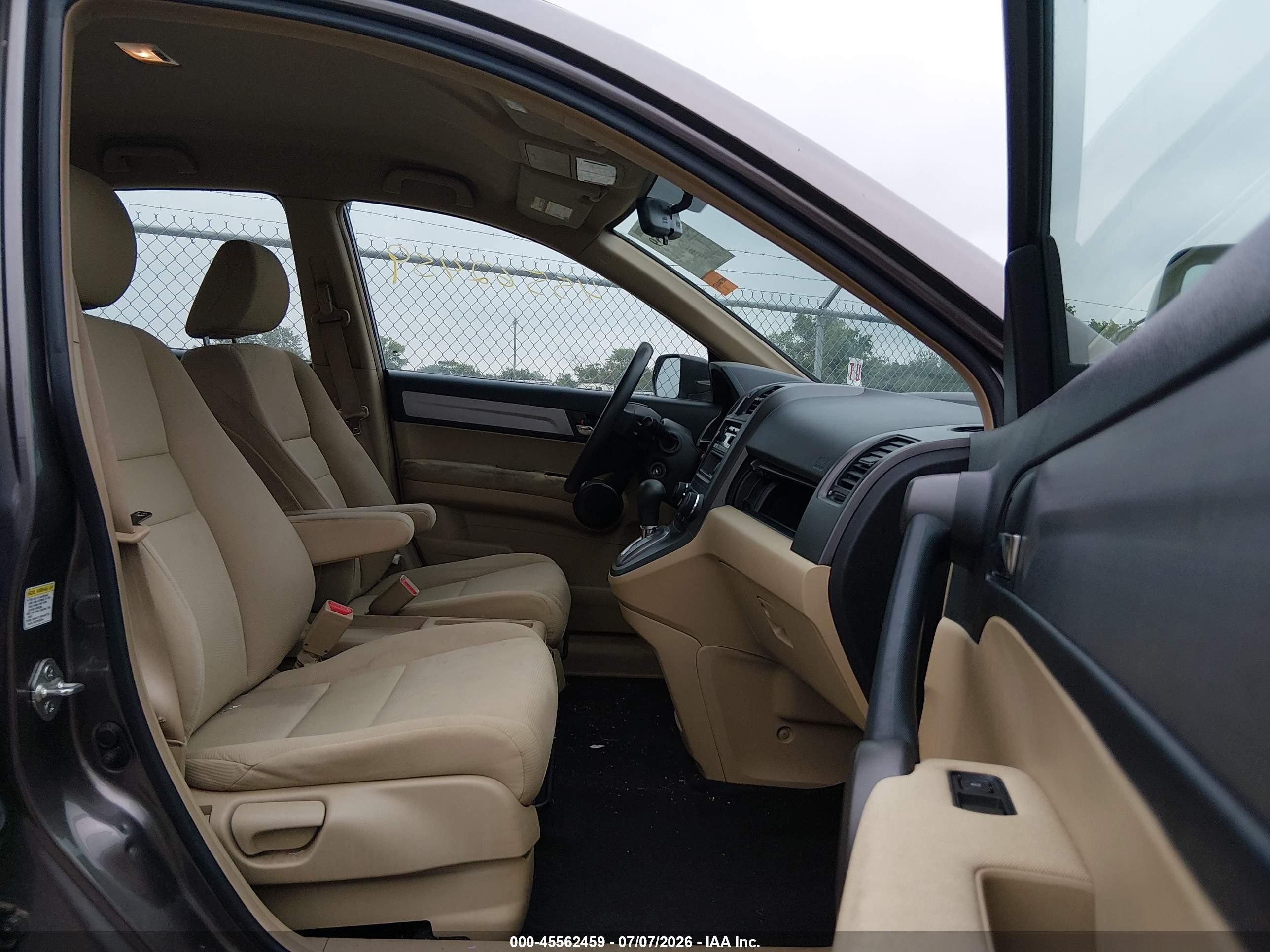 2011 Honda Cr-v Lx Gray vin: 5J6RE4H35BL078588