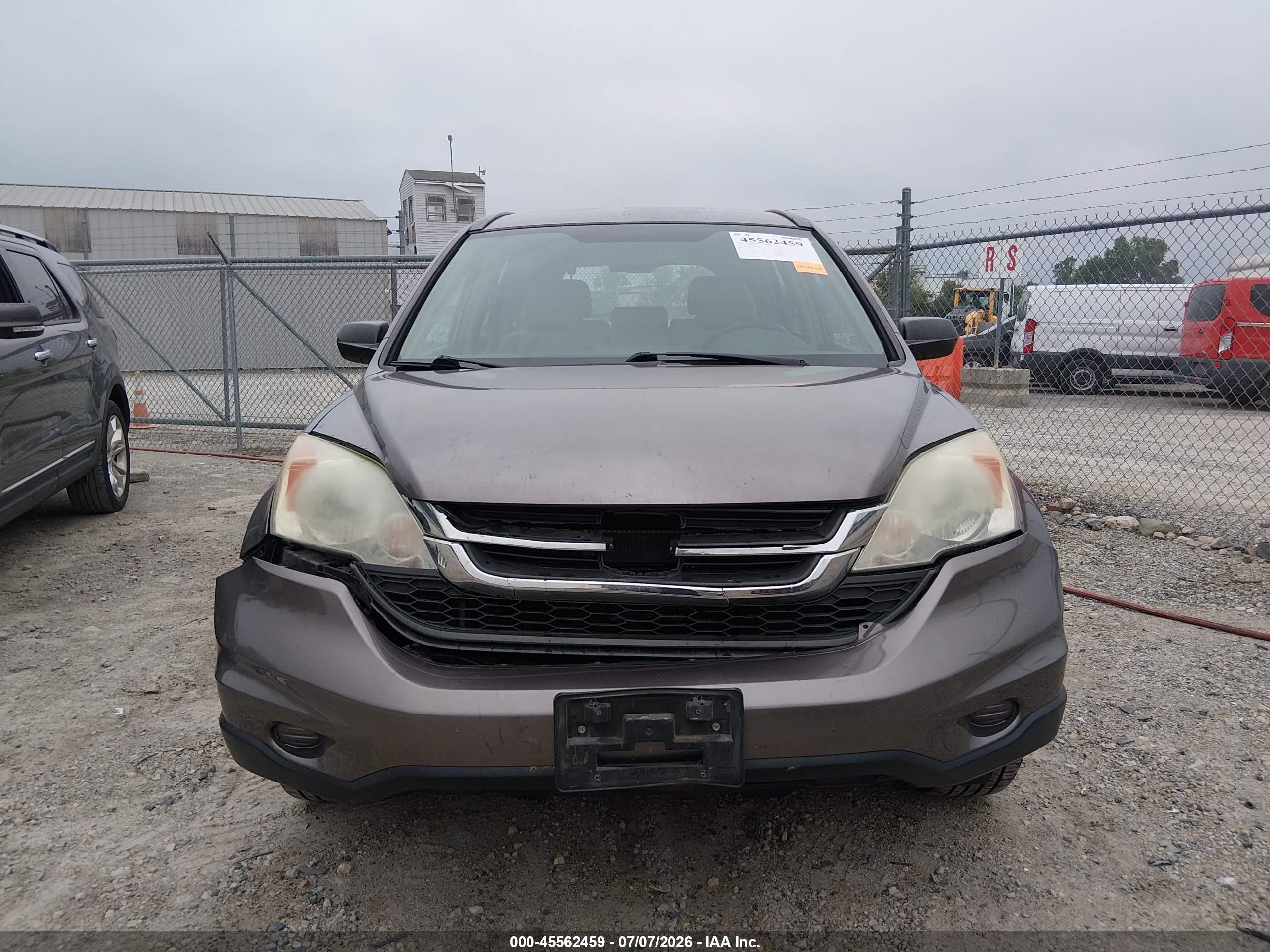 2011 Honda Cr-v Lx Gray vin: 5J6RE4H35BL078588