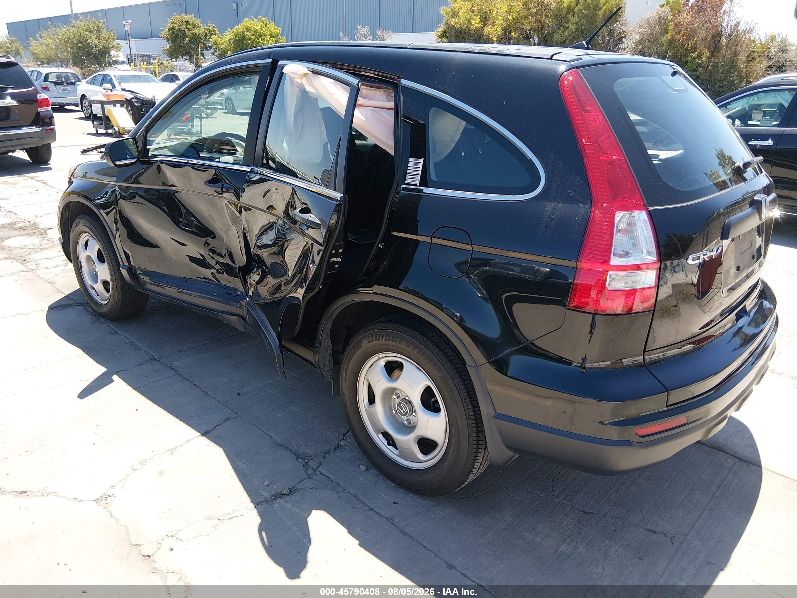 2011 Honda Cr-v Lx Черный vin: 5J6RE4H35BL086089