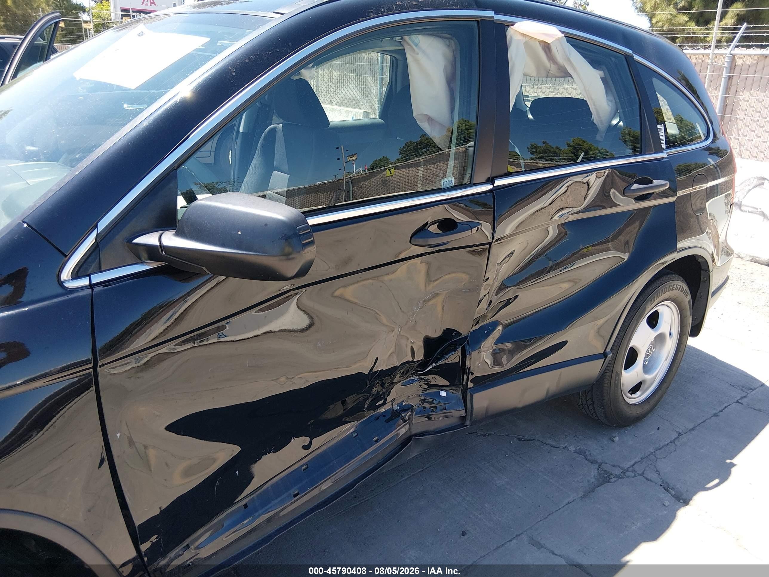 2011 Honda Cr-v Lx Черный vin: 5J6RE4H35BL086089