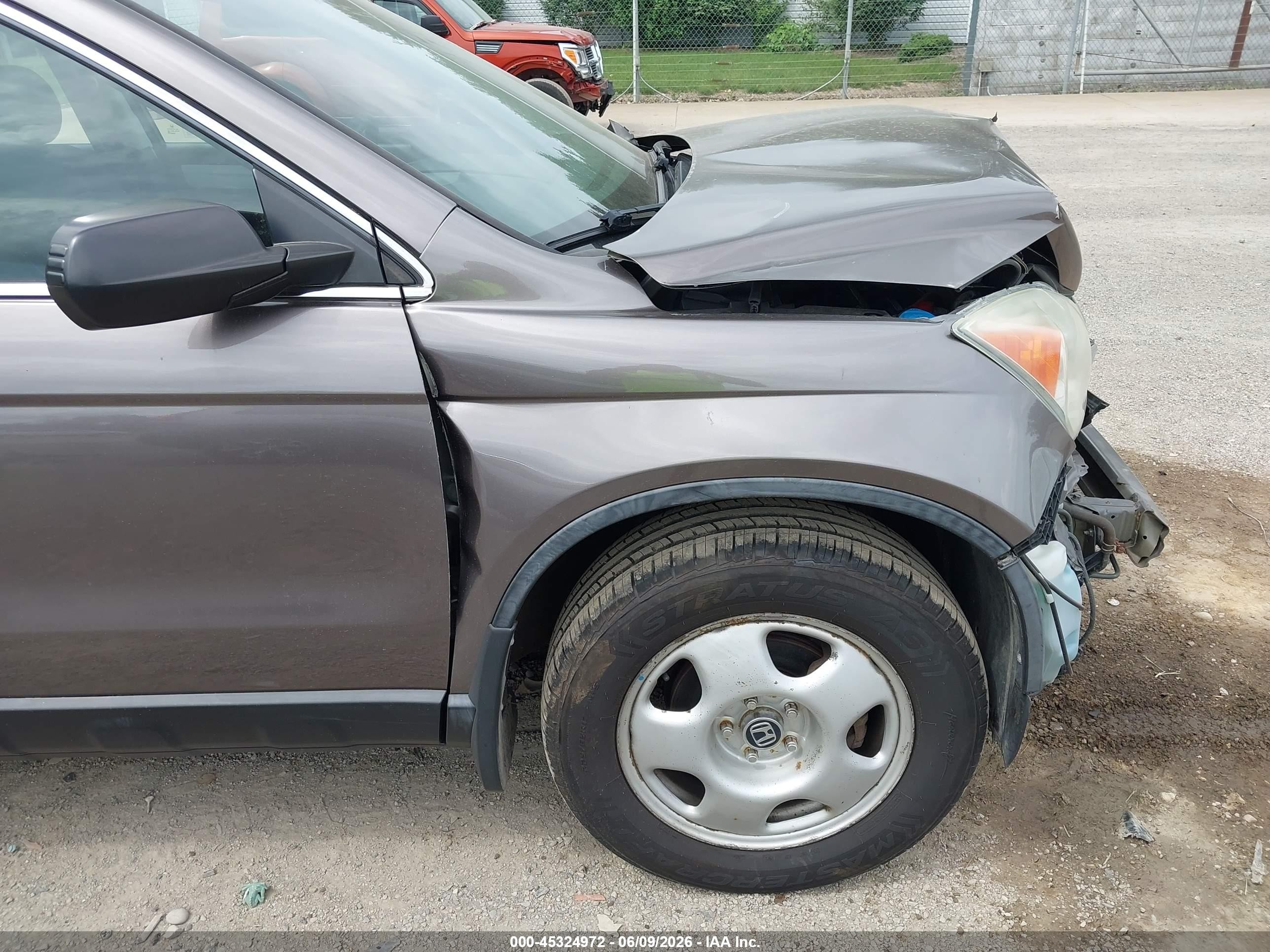 2011 Honda Cr-v Lx Gray vin: 5J6RE4H35BL097657