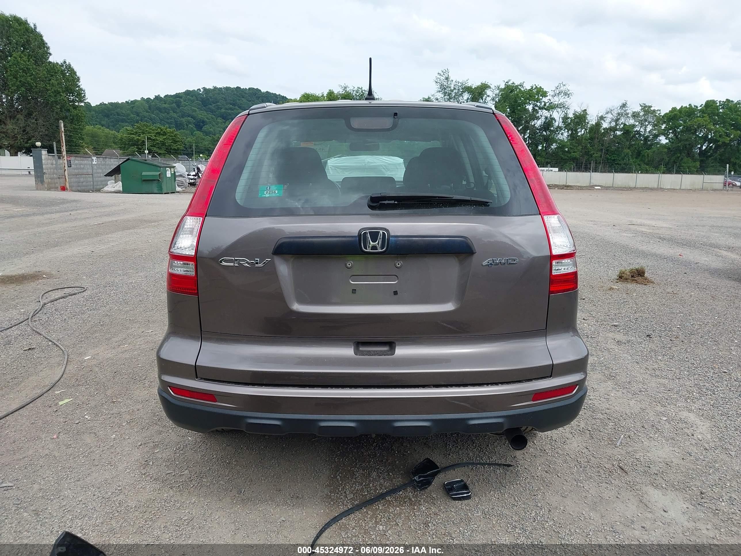 2011 Honda Cr-v Lx Gray vin: 5J6RE4H35BL097657