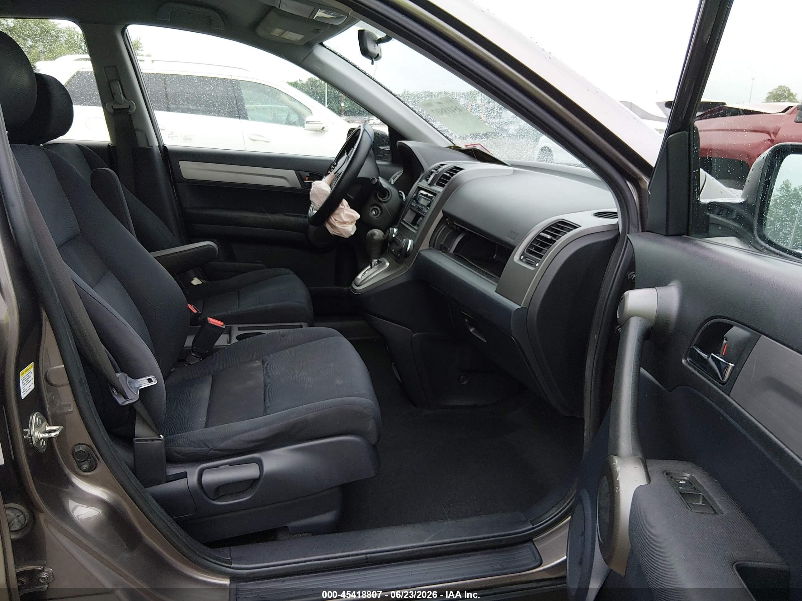 2011 Honda Cr-v Lx Серый vin: 5J6RE4H35BL121634