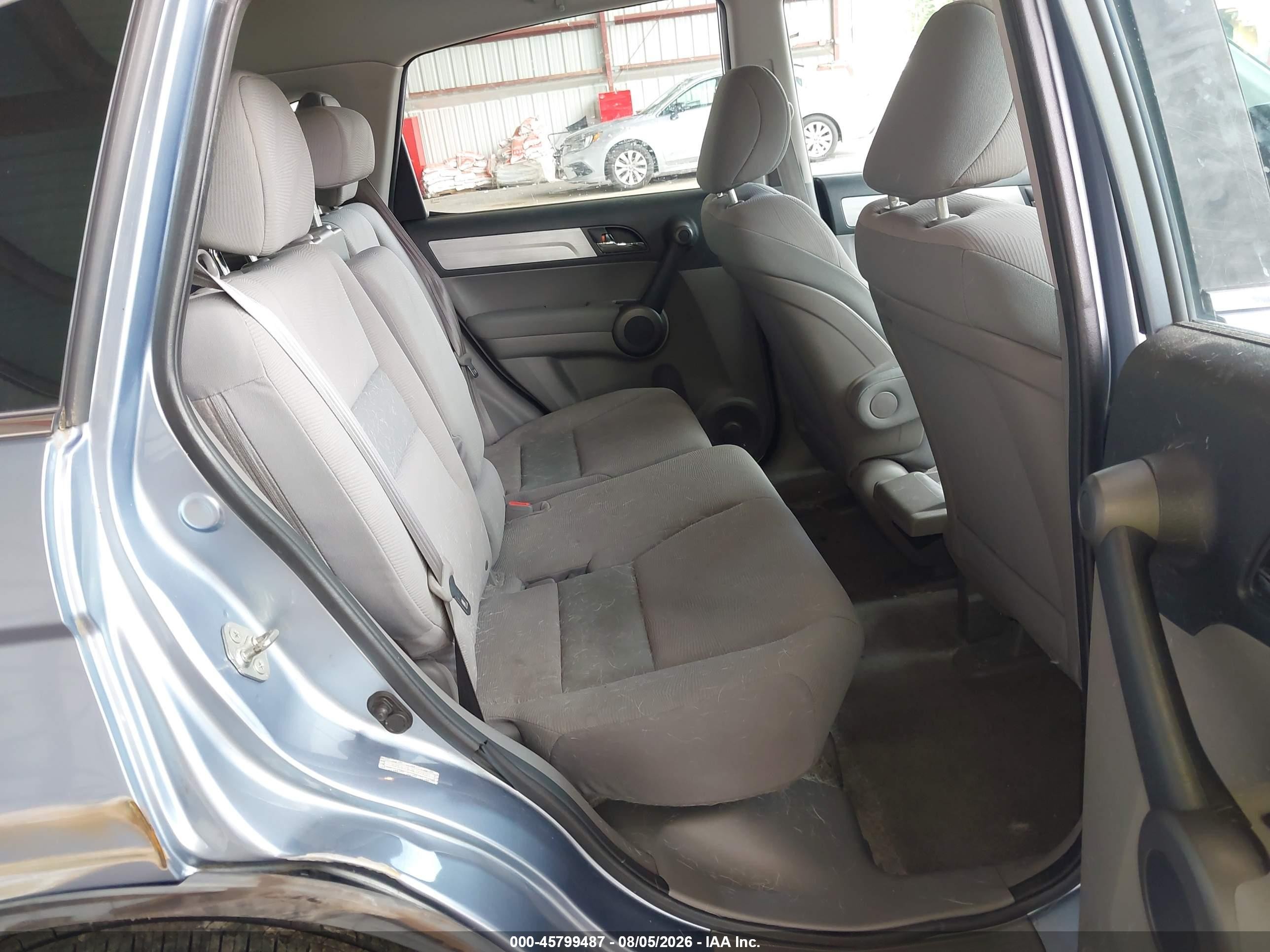 2010 Honda Cr-v Lx Blue vin: 5J6RE4H36AL009021
