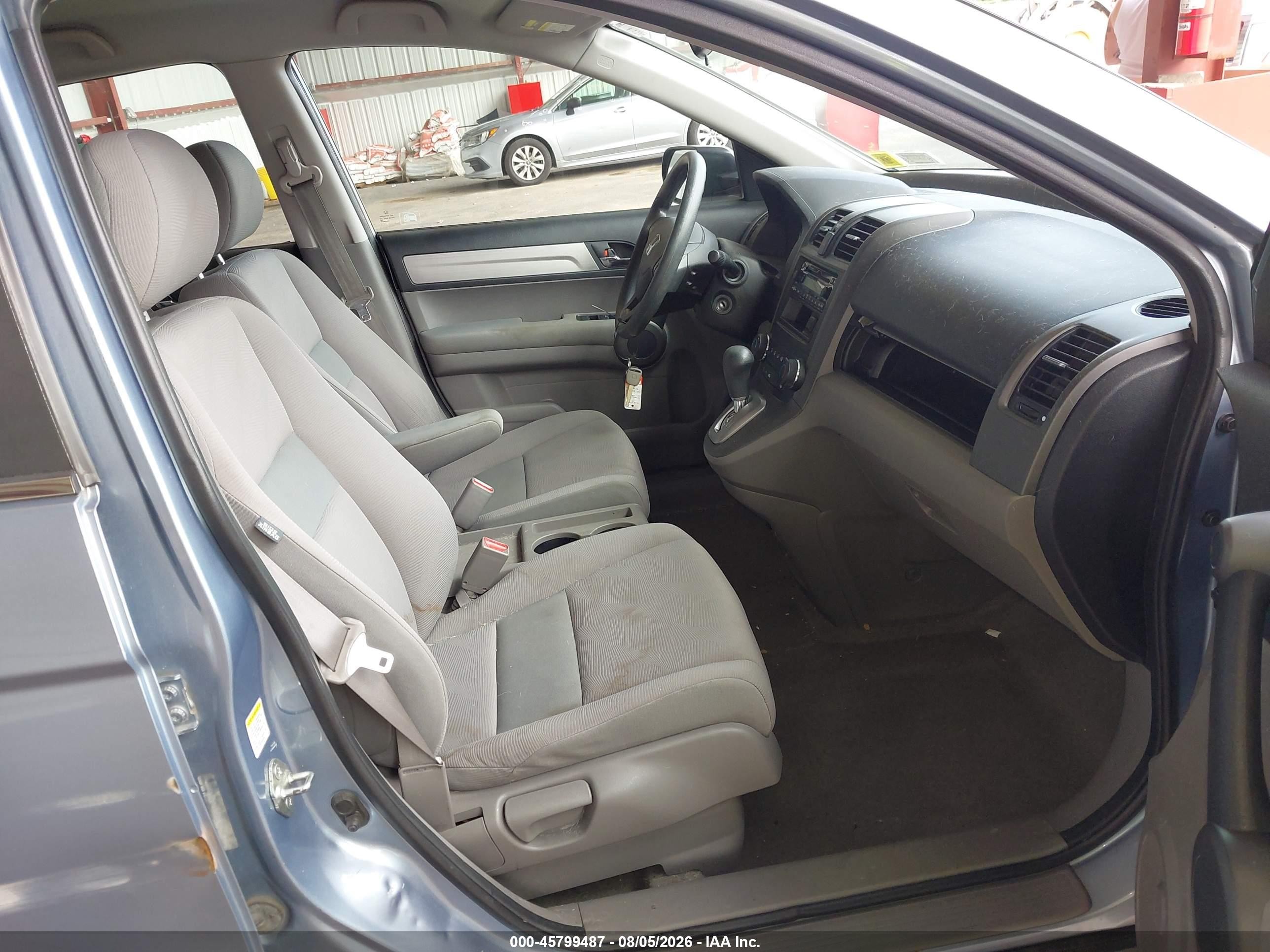 2010 Honda Cr-v Lx Blue vin: 5J6RE4H36AL009021