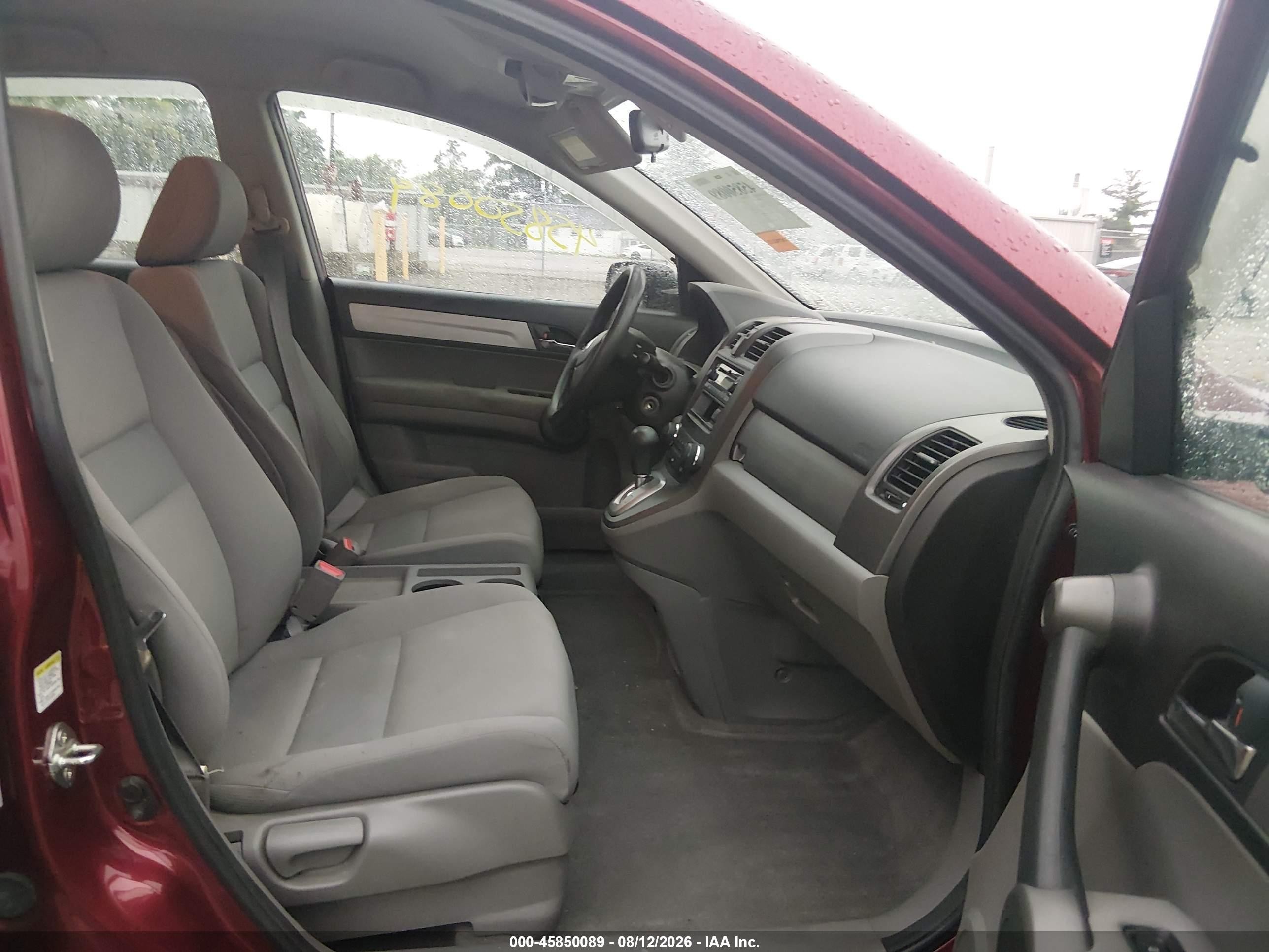 2010 Honda Cr-v Lx Red vin: 5J6RE4H36AL010136