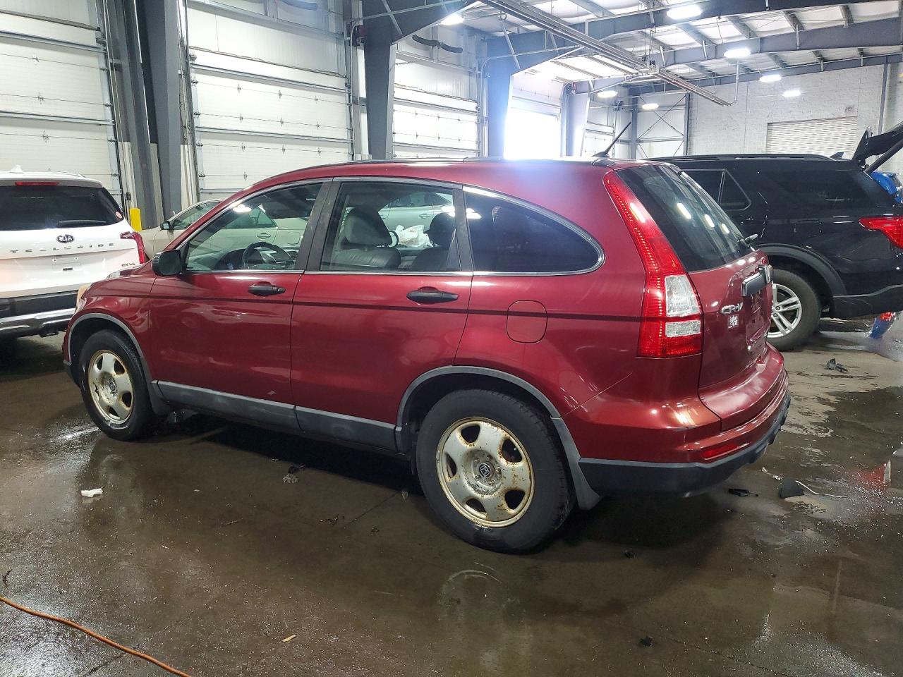 2010 Honda Cr-v Lx Темно-бордовый vin: 5J6RE4H36AL010346