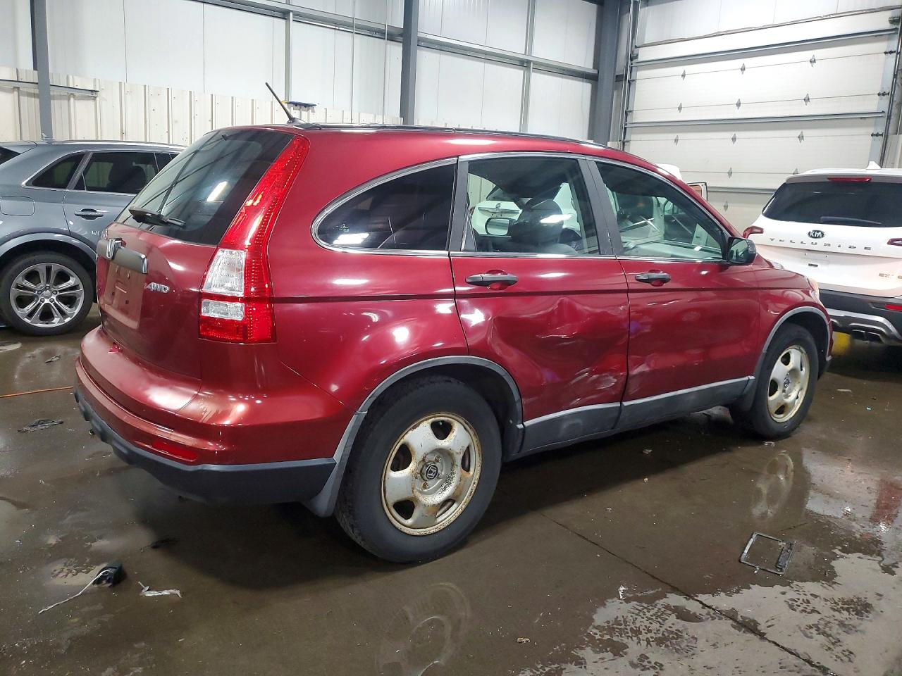 2010 Honda Cr-v Lx Темно-бордовый vin: 5J6RE4H36AL010346