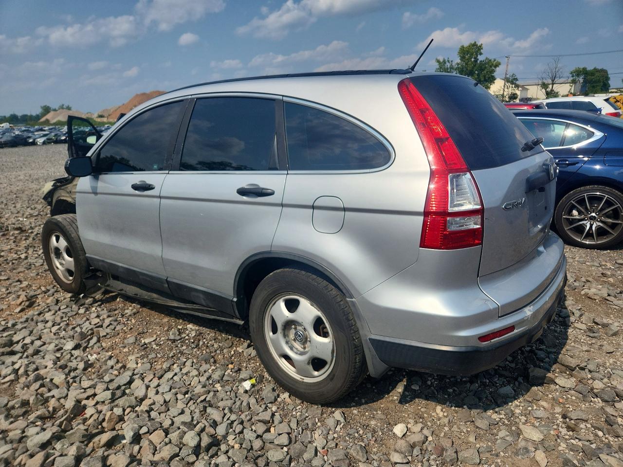 2010 Honda Cr-v Lx Gray vin: 5J6RE4H36AL043475