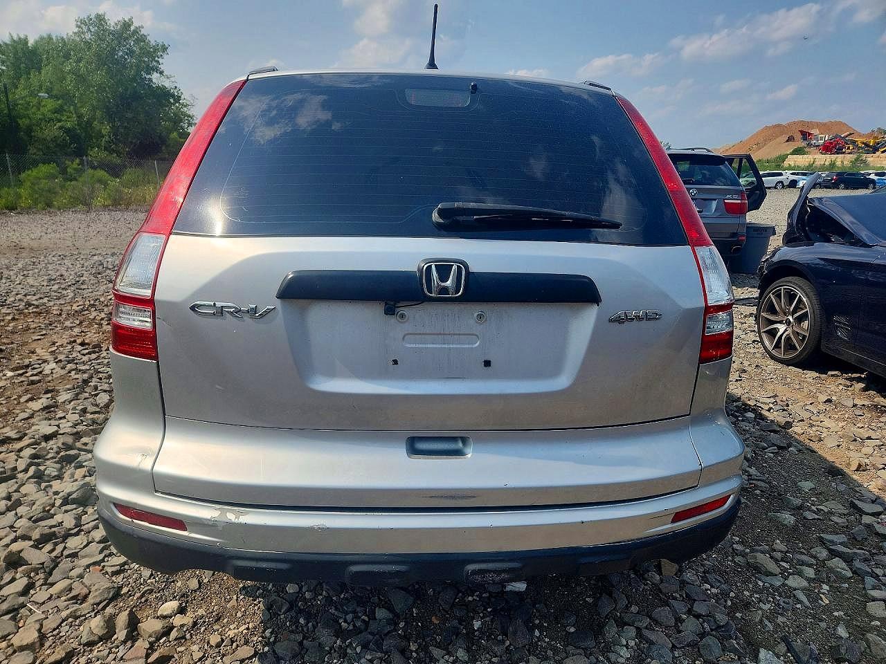2010 Honda Cr-v Lx Gray vin: 5J6RE4H36AL043475