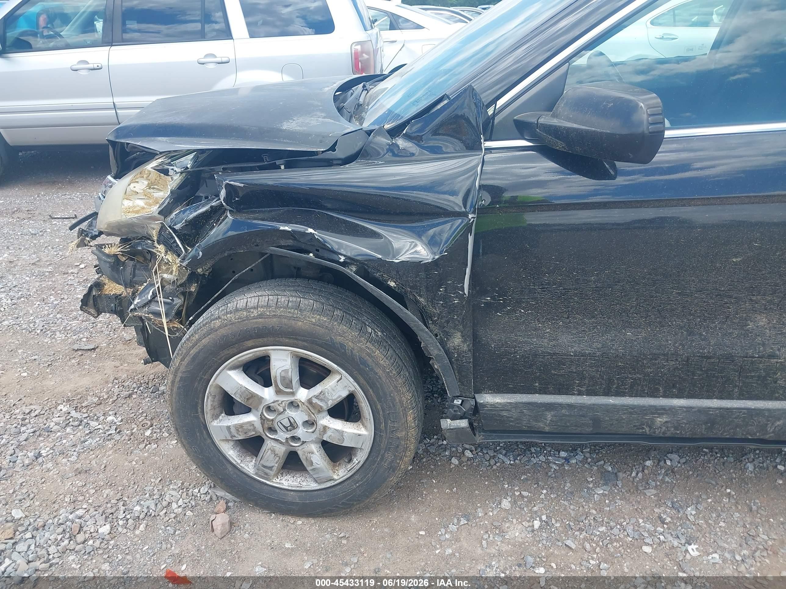 2010 Honda Cr-v Lx Black vin: 5J6RE4H36AL051866