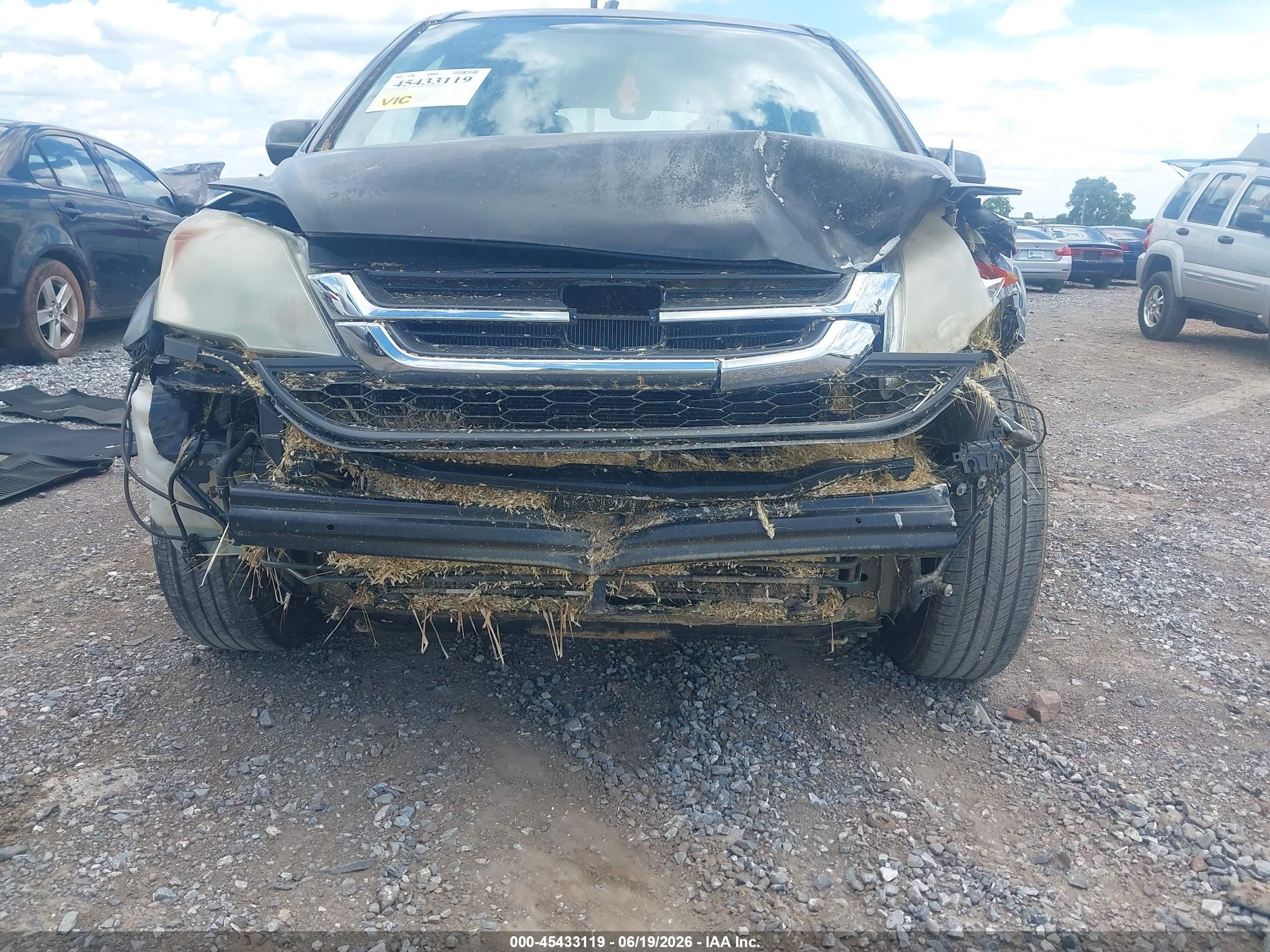 2010 Honda Cr-v Lx Black vin: 5J6RE4H36AL051866