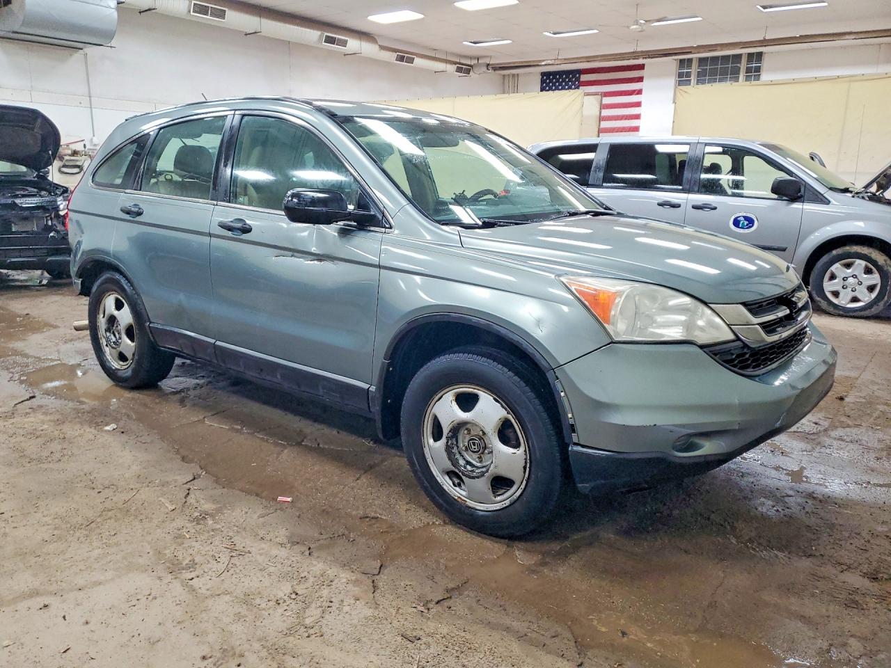 2010 Honda Cr-v Lx Синий vin: 5J6RE4H36AL053441