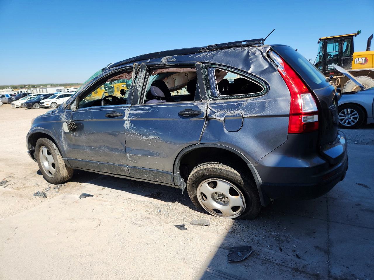 2010 Honda Cr-v Lx Gray vin: 5J6RE4H36AL073673
